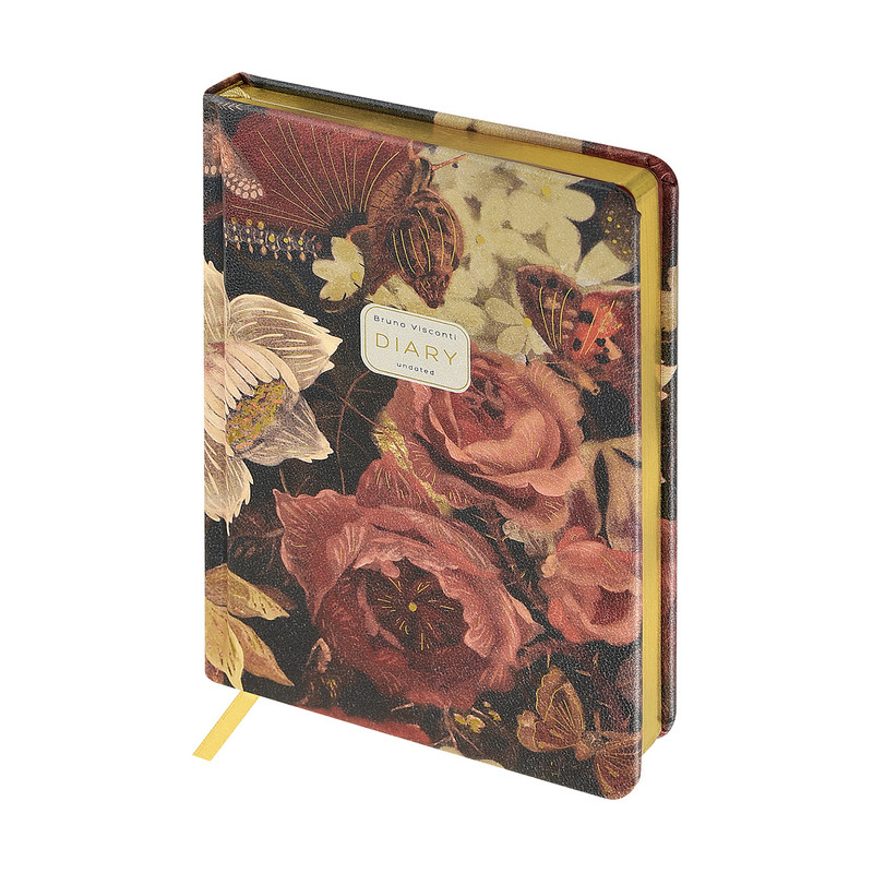 Ежедневник А5 'Lush Bouquet' 120 листов, недатированный