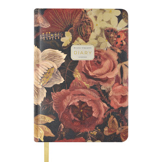 Ежедневник А5 'Lush Bouquet' 120 листов, недатированный 2