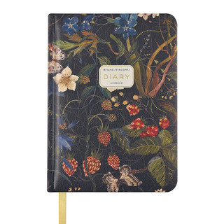 Ежедневник А6 'Лесные ягоды' 120 листов, недатированный 2