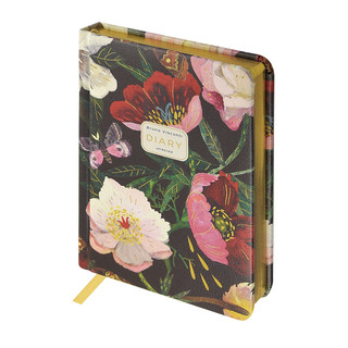 Ежедневник А6 'Пионы' 120 листов, недатированный