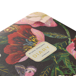 Ежедневник А6 'Пионы' 120 листов, недатированный 3