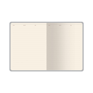 Ежедневник А6 'Пионы' 120 листов, недатированный 5