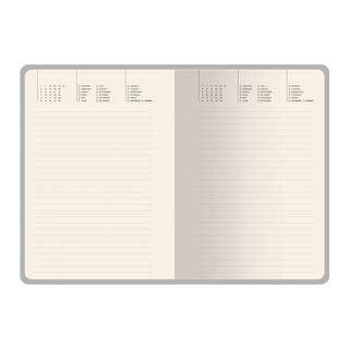 Ежедневник А6 'Brown Polka Dot' 128 листов, недатированный 5