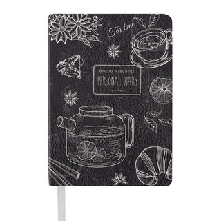 Ежедневник А6 'Cafee Nero. Time' 128 листов, недатированный 2