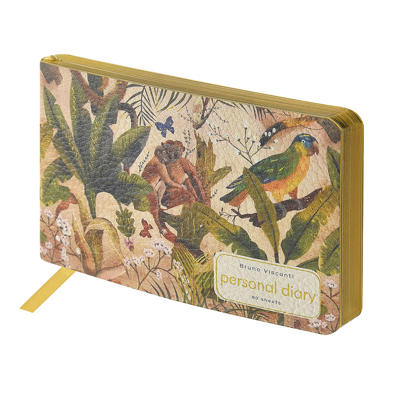 Ежедневник А6 'Fauna. Джунгли' 80 листов, недатированный