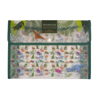 Папка-конверт на кнопке А4 'Динозавры' 1