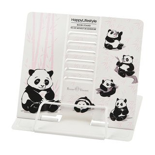 Подставка под книги 'Панды' металлическая, регулируемый наклон 1