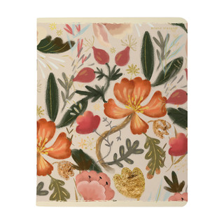 Тетрадь А5 'Bloom Flowers' 48 листов, клетка, в ассортименте. Цена за 1 шт. 4