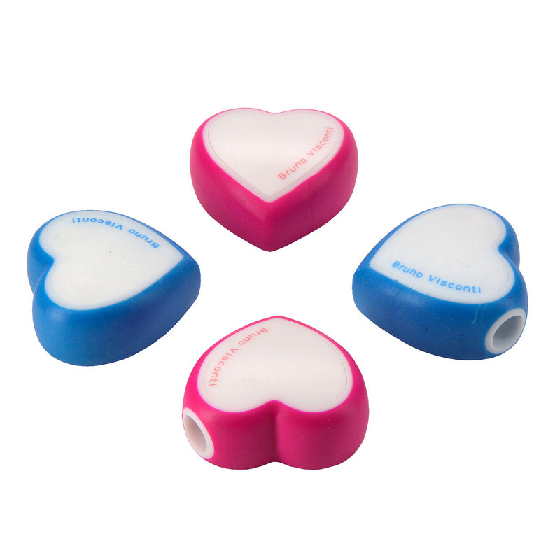 Точилка-ластик 'EasySharp' розовый, голубой. Цена за 1 шт.