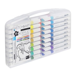 Набор акриловых маркеров 36 цветов 'Sketch&Art' 2