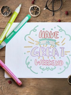 Маркеры контурные 12 цветов, TWOHANDS 19004 8