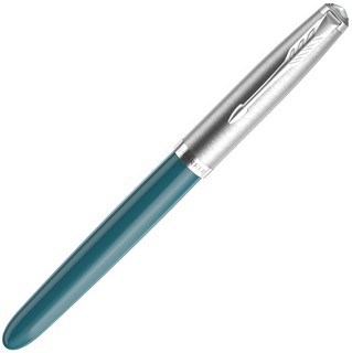 Ручка перьевая Parker 51 Core, Teal Blue CT, перо F 2