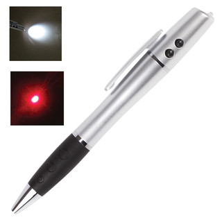 Указка лазерная, радиус 200 м, LED-фонарь, шариковая ручка 0.5 мм