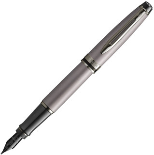 Ручка перьевая Waterman Expert DeLuxe, Metallic Silver RT (Пе...