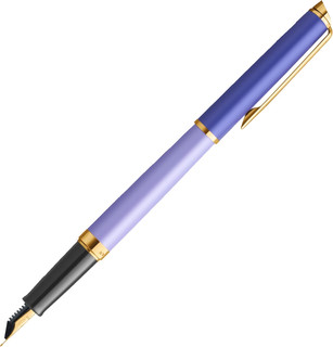 Ручка перьевая Waterman Hemisphere Colour Blocking, Purple GT (Перо F) 5