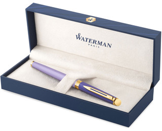 Ручка перьевая Waterman Hemisphere Colour Blocking, Purple GT (Перо F) 3