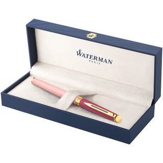 Ручка перьевая Waterman Hemisphere Colour Blocking, Pink GT (Перо F) 3