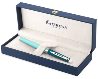 Ручка перьевая Waterman Hemisphere Colour Blocking, Green CT (Перо F) 3