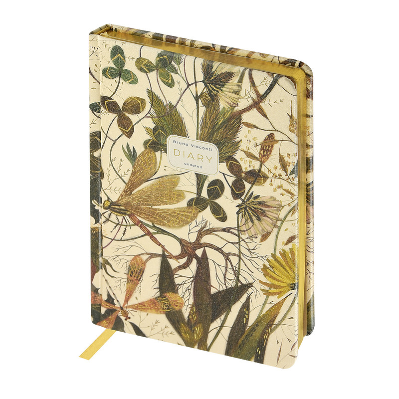 Ежедневник недатированный А5 'Стрекоза' 256 страниц