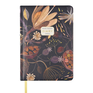 Ежедневник недатированный А5 'Ночные цветы' 256 страниц 2