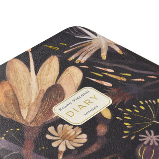 Ежедневник недатированный А5 'Ночные цветы' 256 страниц 3