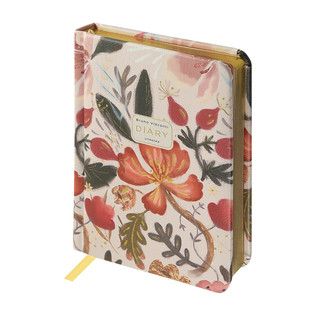 Ежедневник недатированный А6 'Нежные цветы' 240 страниц