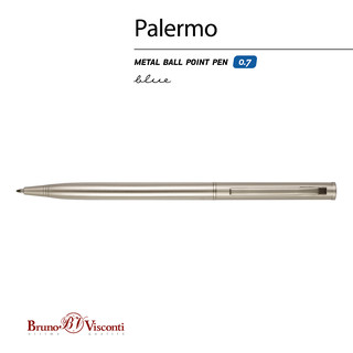 Ручка шариковая автоматическая 'Palermo' 0.7мм, корпус шампань 3