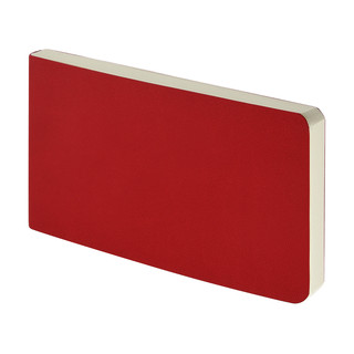 Ежедневник недатированный А6 'Megapolis Velvet Flex' 80 листов, красный 4