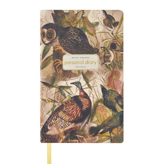 Ежедневник недатированный А5 'Fauna. Птицы' 256 страниц 2