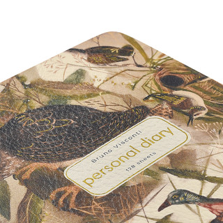 Ежедневник недатированный А5 'Fauna. Птицы' 256 страниц 3