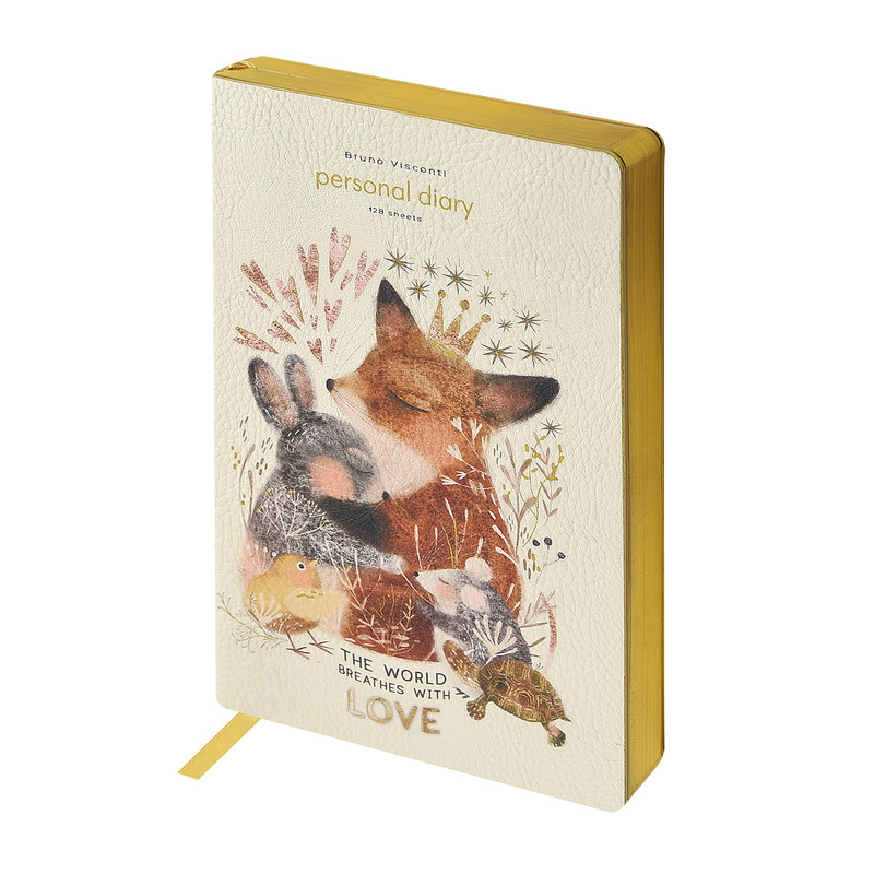 Ежедневник недатированный А5 'Любовь, как она есть' 256 страниц