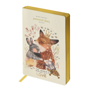 Ежедневник недатированный А5 'Любовь, как она есть' 256 страниц