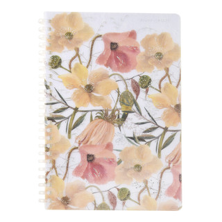 Тетрадь А5, 60 листов, клетка, 'Цветочная страсть'