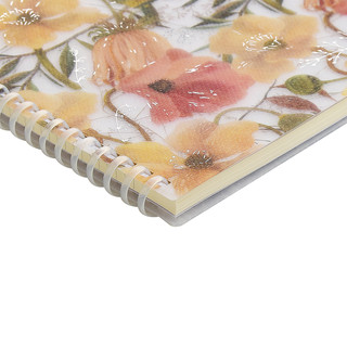 Тетрадь А5, 60 листов, клетка, 'Цветочная страсть' 3