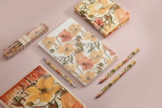 Тетрадь А5, 60 листов, клетка, 'Цветочная страсть' 4