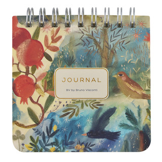 Блокнот на гребне А7+ 'Pocket Journal. Вечер в Гаграх' 9х9 см...