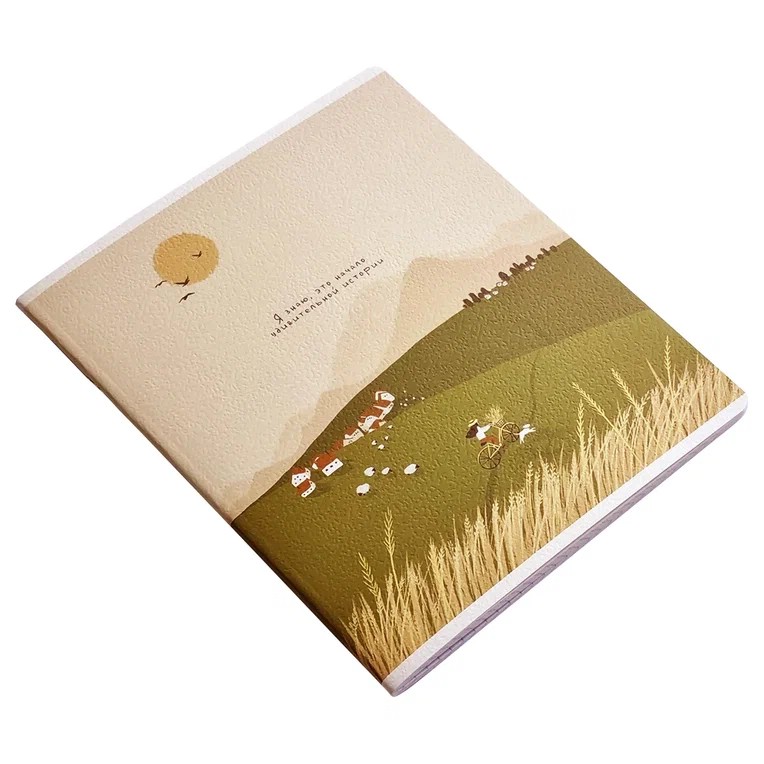 Тетрадь А5, 48 листов, клетка, скрепка, BeSmart 'Soul' поле