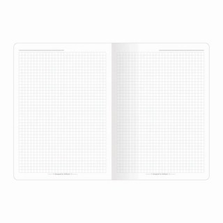 Тетрадь А5, 40 листов, клетка, скрепка, BeSmart 'Block' зеленый 5