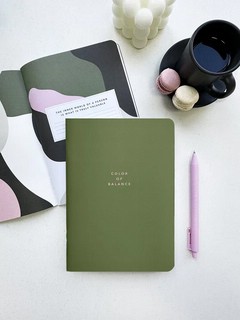 Тетрадь А5, 40 листов, клетка, скрепка, BeSmart 'Block' зеленый 6