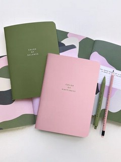 Тетрадь А5, 40 листов, клетка, скрепка, BeSmart 'Block' зеленый 7