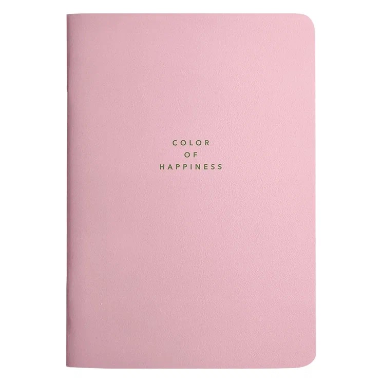 Тетрадь А5, 40 листов, клетка, скрепка, BeSmart 'Block' розовый