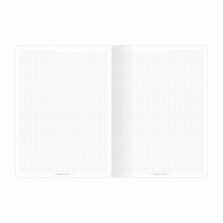 Тетрадь А4, 40 листов в клетку, на скрепке, BeSmart 'Soul' ромашки 4