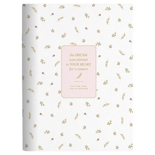 Тетрадь А5, 48 листов, клетка, скрепка, 'April' белый, beSmart