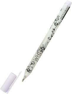 Ручка гелевая Sketch&Art. UniWrite, 0.8 мм, белая