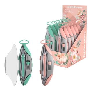 Готовальня ErichKrause Pastel Bloom, в футляре, ассорти. Цена...