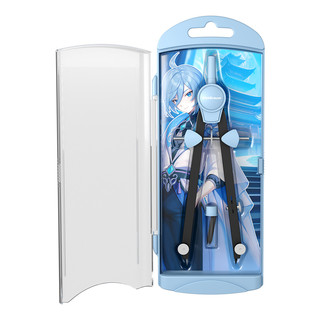 Готовальня ErichKrause Manga, (металлический циркуль и сменны...