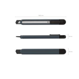 Нож канцелярский 9 мм, ErichKrause Butterfly Classic 4