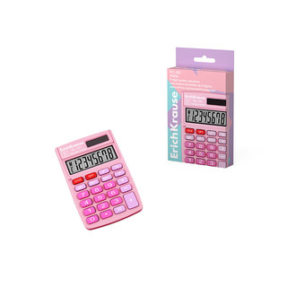Калькулятор карманный 8-разрядов ErichKrause PC-101 Pastel
