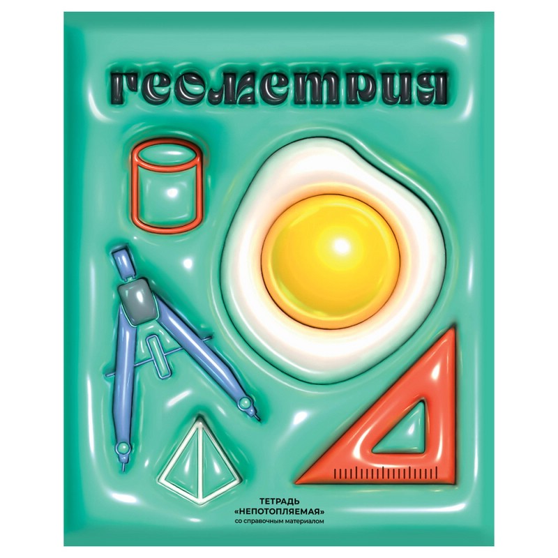 Тетрадь предметная 48л. BG 'Непотопляемая' - Геометрия