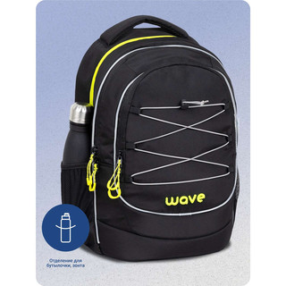 Рюкзак молодежный BELMIL WAVE BOOST Waves Lavander 13